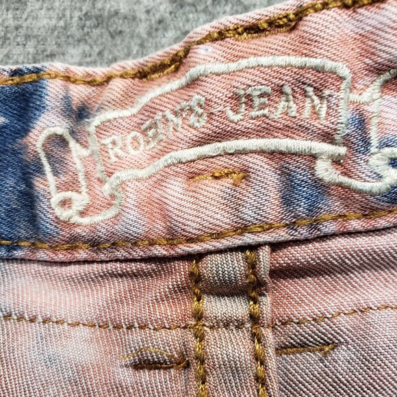 Robin’s Jeans Tie Dye Denim Adult Size 38x33 - Picture 6 of 14